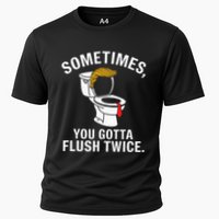 Sometimes For Trump Cooling Performance Crew T-Shirt