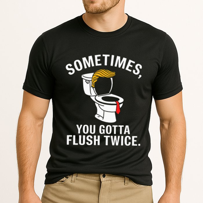 Sometimes For Trump Cooling Performance Crew T-Shirt