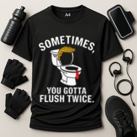 Sometimes For Trump Cooling Performance Crew T-Shirt