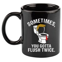 Sometimes For Trump 11oz C Handle Ceramic Mug