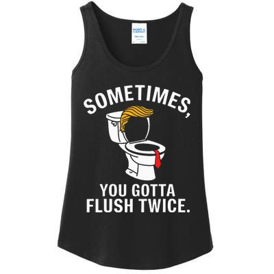 Sometimes For Trump Ladies Essential Tank