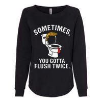 Sometimes For Trump Womens California Wash Sweatshirt