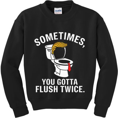 Sometimes For Trump Kids Sweatshirt