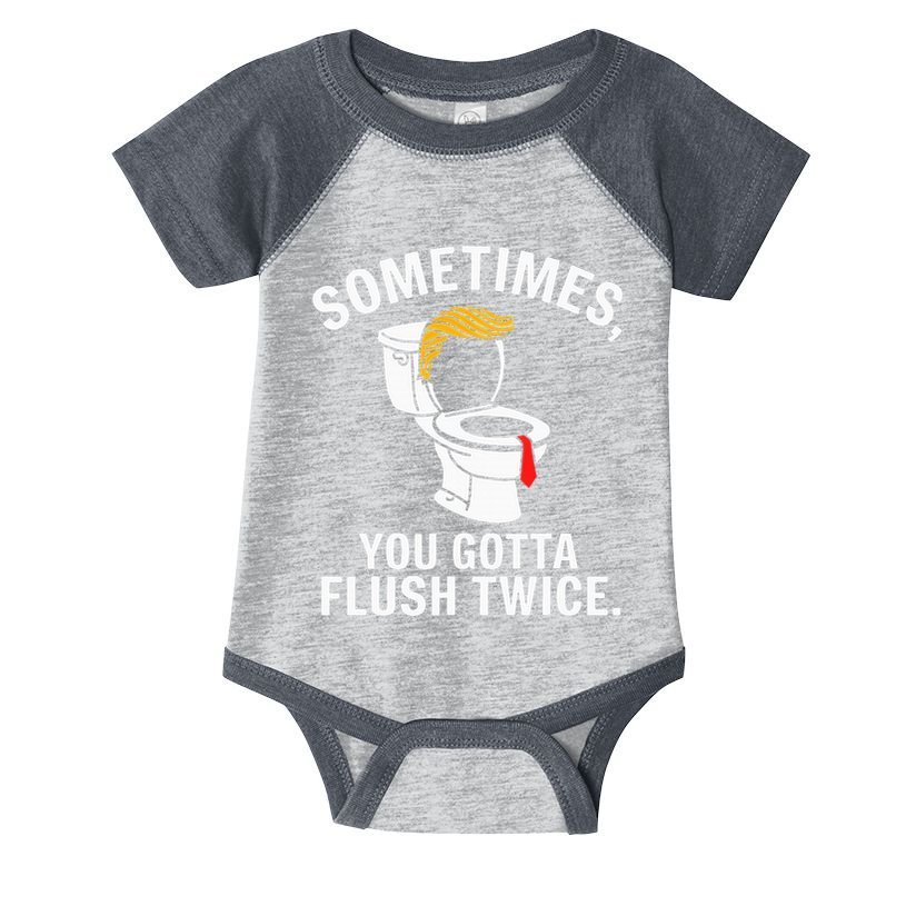 Sometimes For Trump Infant Baby Jersey Bodysuit