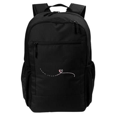 Subtle Fk Trump Morse Code Heart Antimaga Feminist Rights Gift Backpack