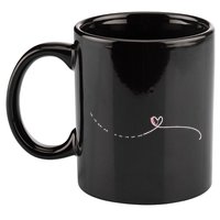 Subtle Fk Trump Morse Code Heart Antimaga Feminist Rights Gift 11oz C Handle Ceramic Mug