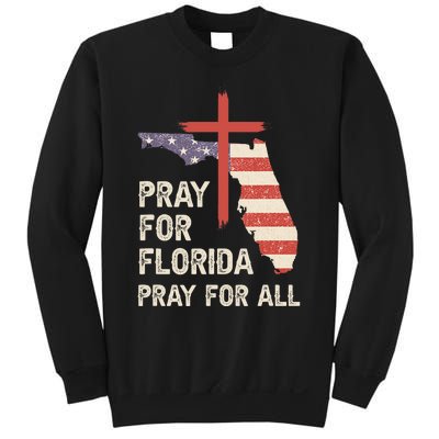 Safe From The Hurricane Milton Pray For Florida Pray For All Sweatshirt