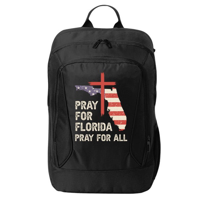 Safe From The Hurricane Milton Pray For Florida Pray For All City Backpack