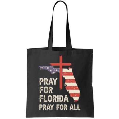 Safe From The Hurricane Milton Pray For Florida Pray For All Tote Bag