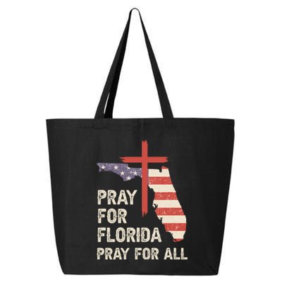 Safe From The Hurricane Milton Pray For Florida Pray For All 25L Jumbo Tote