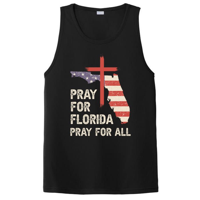 Safe From The Hurricane Milton Pray For Florida Pray For All PosiCharge Competitor Tank