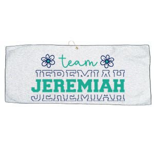 Summer Floral Team Jeremiah Large Microfiber Waffle Golf Towel