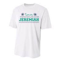 Summer Floral Team Jeremiah Performance Sprint T-Shirt