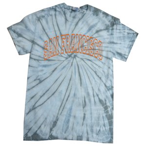 San Francisco Text Tie-Dye T-Shirt