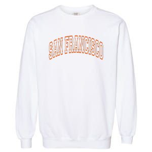 San Francisco Text Garment-Dyed Sweatshirt