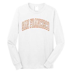 San Francisco Text Long Sleeve Shirt