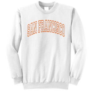 San Francisco Text Sweatshirt