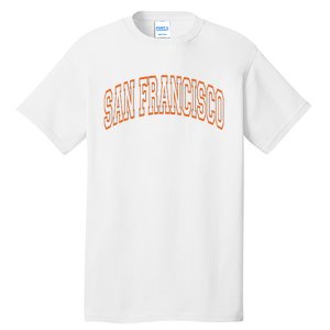 San Francisco Text Tall T-Shirt