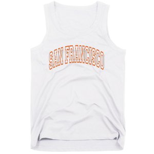 San Francisco Text Tank Top