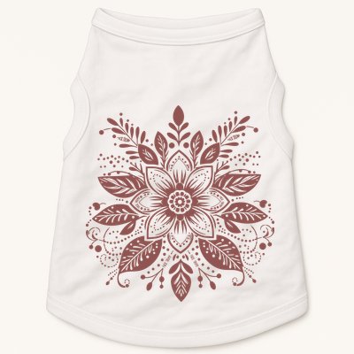 Subtle Fuck Trump Flower Doggie Tank