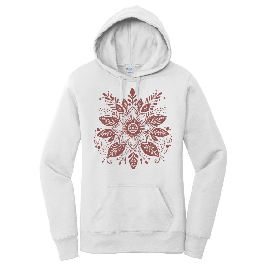 Subtle Fuck Trump Flower Women's Pullover Hoodie