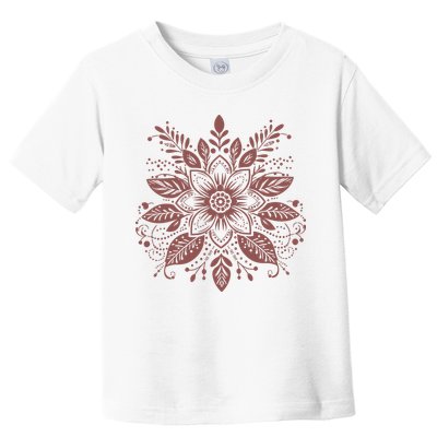 Subtle Fuck Trump Flower Toddler T-Shirt