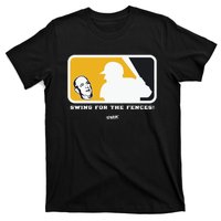 Swing For The Fences Oakland Baseball Fans T-Shirt