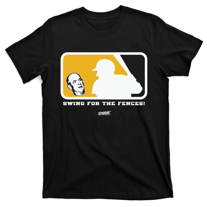 Swing For The Fences Oakland Baseball Fans T-Shirt