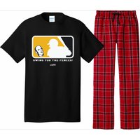 Swing For The Fences Oakland Baseball Fans Pajama Set