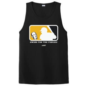 Swing For The Fences Oakland Baseball Fans PosiCharge Competitor Tank