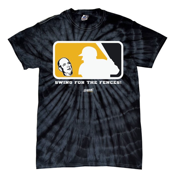 Swing For The Fences Oakland Baseball Fans Tie-Dye T-Shirt