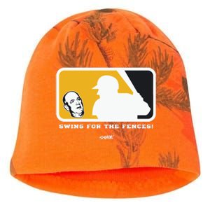 Swing For The Fences Oakland Baseball Fans Kati - Camo Knit Beanie