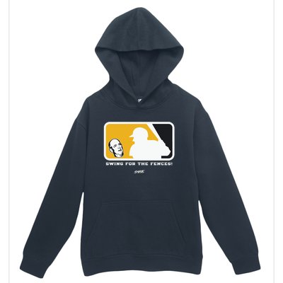 Swing For The Fences Oakland Baseball Fans Urban Pullover Hoodie