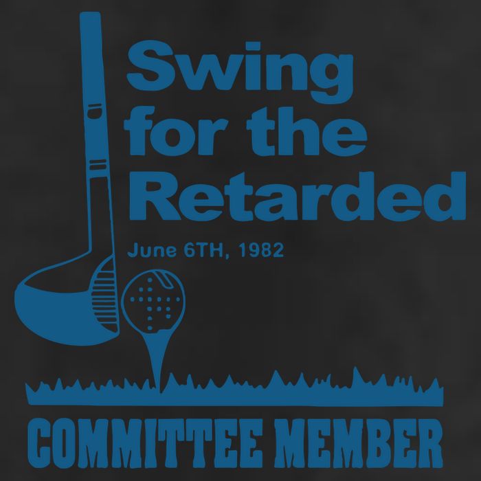 Swing For The Retarded June 6th 1982 Committee Garment-Dyed Fleece Hoodie