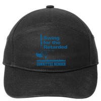 Swing For The Retarded June 6th 1982 Committee 7-Panel Snapback Hat