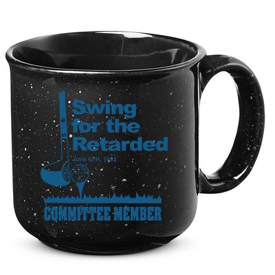 Swing For The Retarded June 6th 1982 Committee 15oz Campfire Ceramic Mug