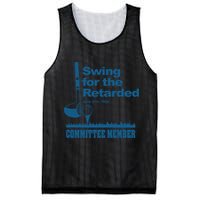 Swing For The Retarded June 6th 1982 Committee Mesh Reversible Basketball Jersey Tank