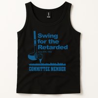 Swing For The Retarded June 6th 1982 Committee Tank Top