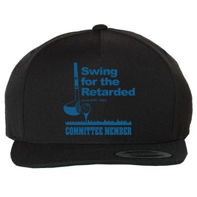 Swing For The Retarded June 6th 1982 Committee Wool Snapback Cap