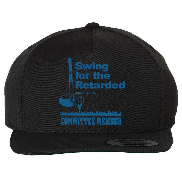 Swing For The Retarded June 6th 1982 Committee Wool Snapback Cap