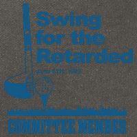 Swing For The Retarded June 6th 1982 Committee Cotton Canvas Backpack