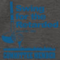 Swing For The Retarded June 6th 1982 Committee Vector Backpack