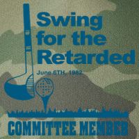 Swing For The Retarded June 6th 1982 Committee Legacy Tie Dye Trucker Hat