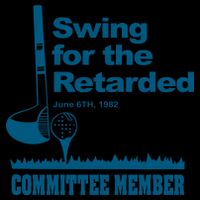 Swing For The Retarded June 6th 1982 Committee Impact Tech Backpack