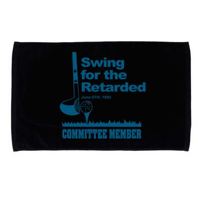 Swing For The Retarded June 6th 1982 Committee Microfiber Hand Towel