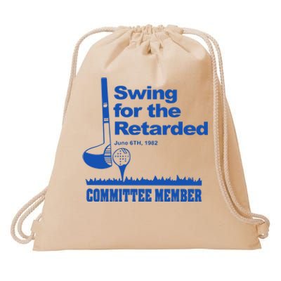 Swing For The Retarded June 6th 1982 Drawstring Bag