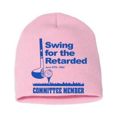 Swing For The Retarded June 6th 1982 Short Acrylic Beanie