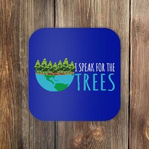 Speak For The Trees Activists Environt Earth Day Meaningful Gift Coaster