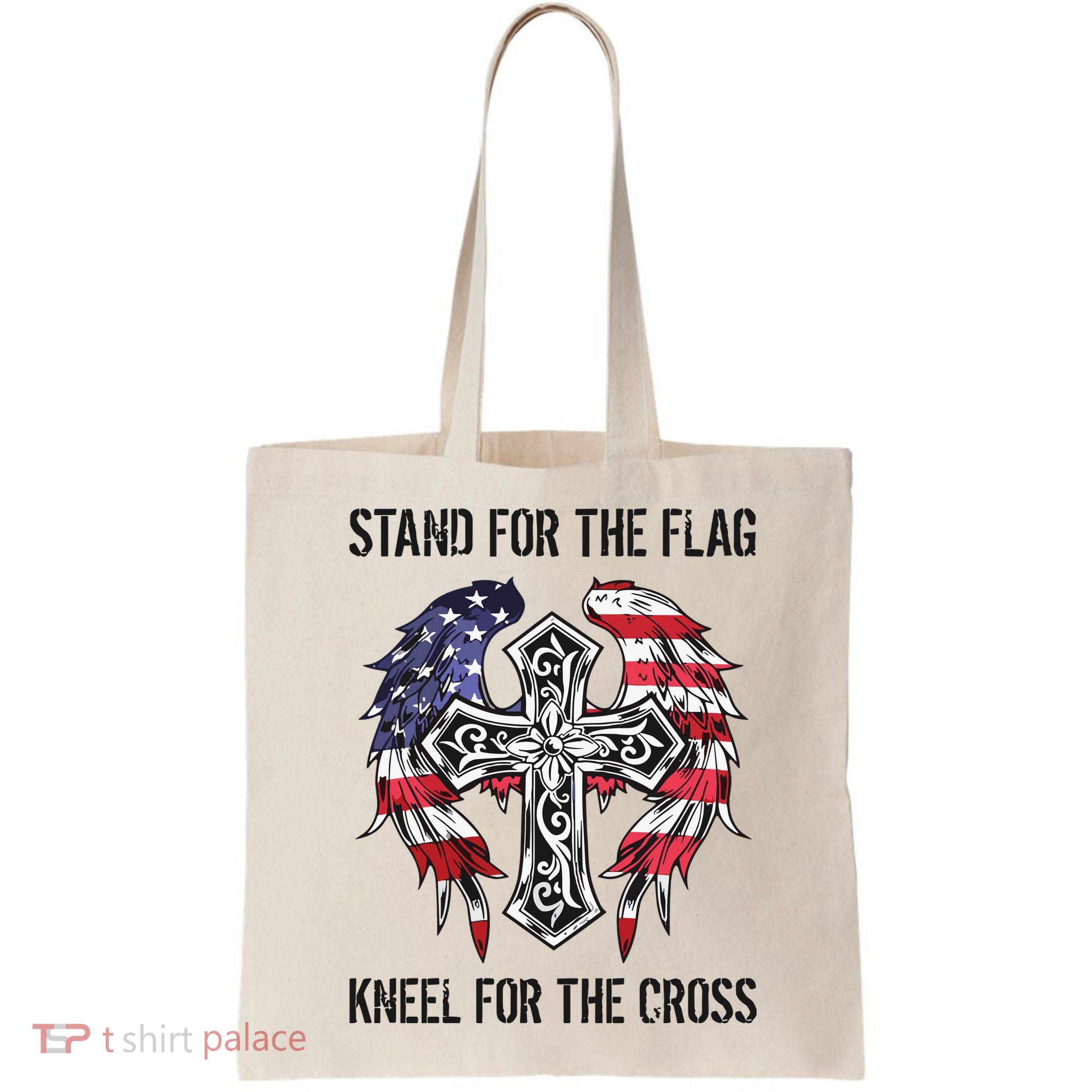 Stand For The Flag Kneel For The Cross Bag