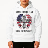Stand For The Flag Kneel For The Cross Hoodie